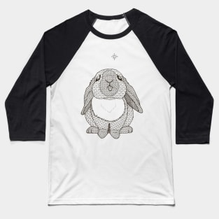 Snowflake rabbit Baseball T-Shirt